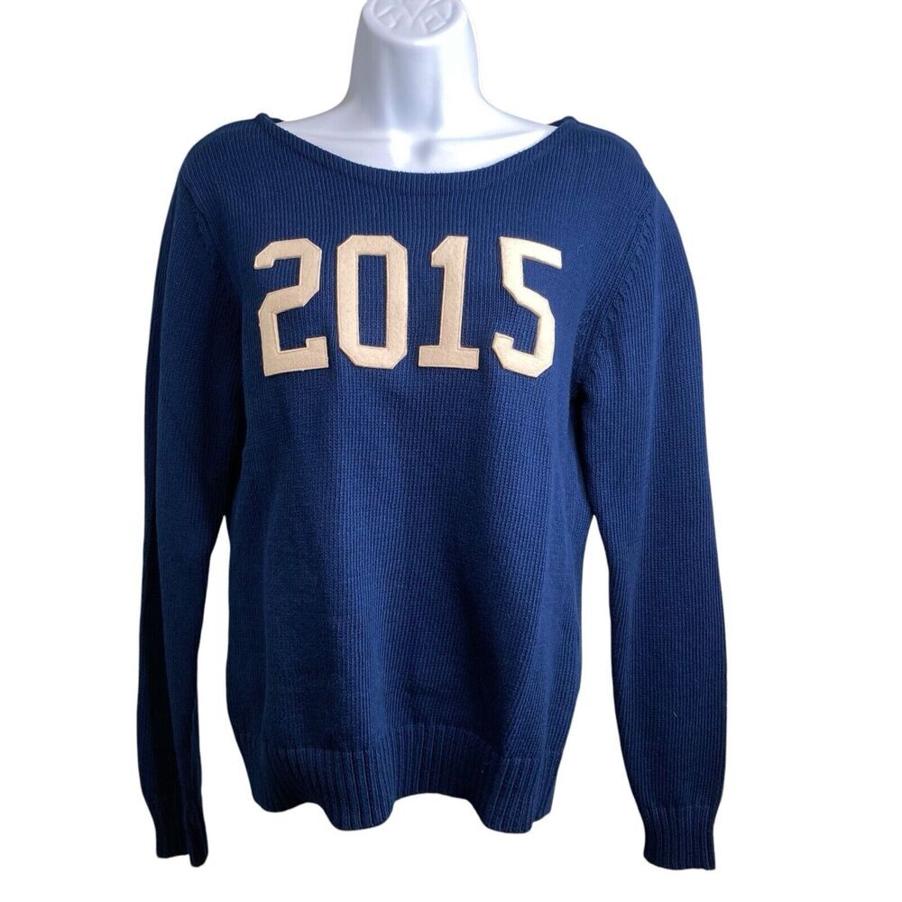 Yale University Womens Class Of 2015‎ Sweater Size M Preppy Ivy League Old Money